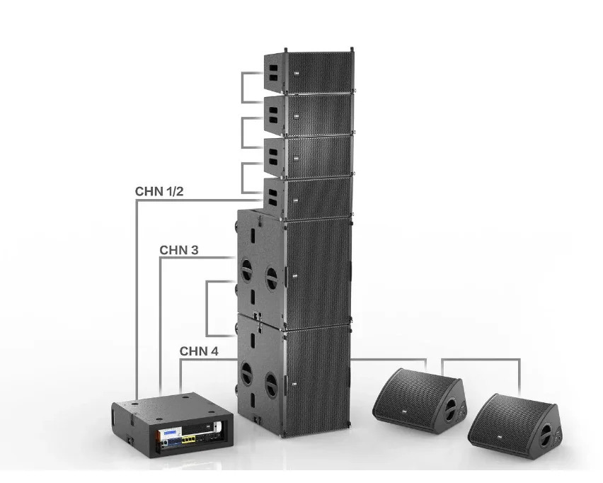 Professional audio uskunasi 18 dyuymli passiv sabvufer