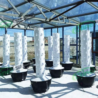 Lyine Greenhouse Вертикальная фермерская башня Аэропонная башня Садовая вертикальная гидропонная система Гидропонная башня