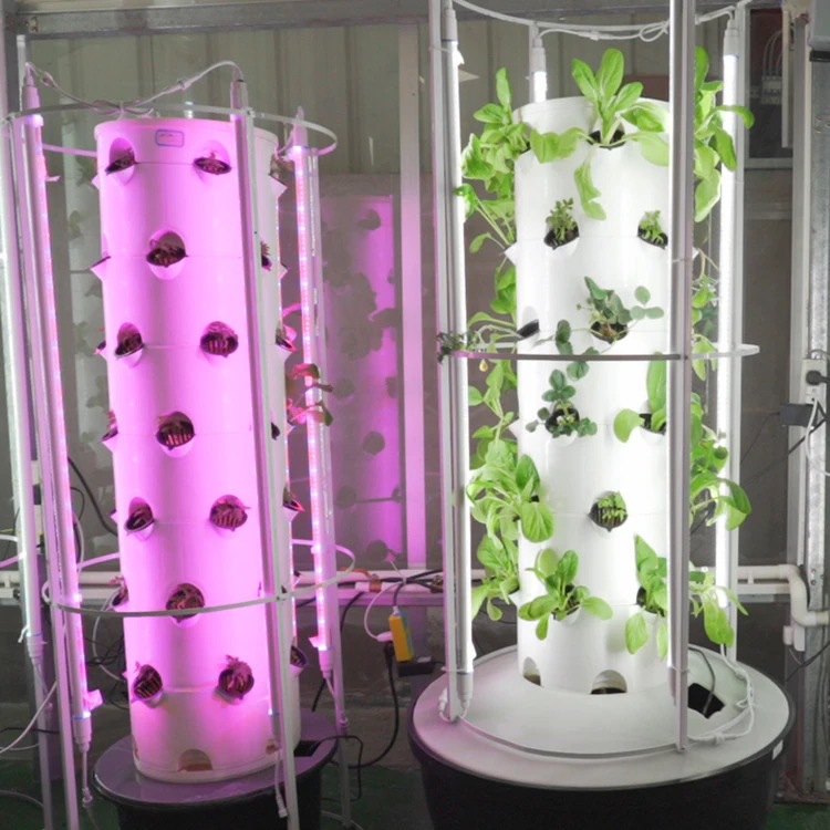 Lyine Greenhouse Вертикальная фермерская башня Аэропонная башня Садовая вертикальная гидропонная система Гидропонная башня