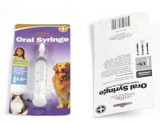 Диспенсер для лекарств Pet Push Tube для собак и кошек, универсальный для кормления собак и кошек