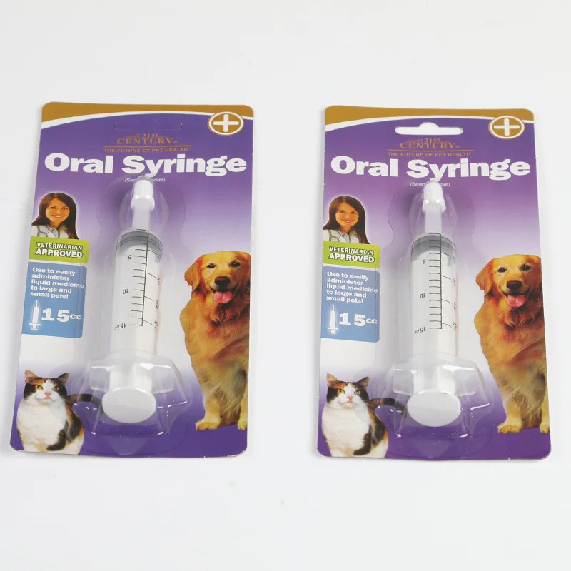 Диспенсер для лекарств Pet Push Tube для собак и кошек, универсальный для кормления собак и кошек