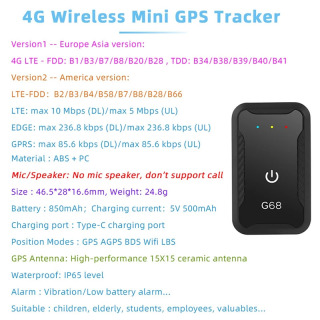 4G GPS трекер автомобильный 4G GPS локатор устройство против потери мониторинга здоровья шагомер для отслеживания детей и пожилых людей
