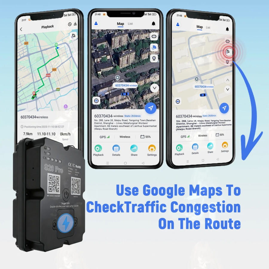 4G GPS-трекер для транспортных средств, магнитный автомобильный GPS-локатор, отслеживание в реальном времени, защита от угона с платформой отслеживания по подписке