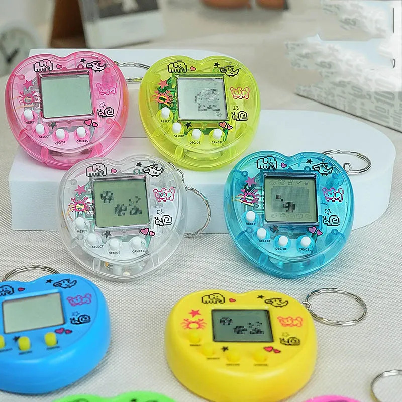 Nostaljik elektron virtual uy hayvonlari Tamagotchi: Portativ raqamli uy hayvonlari o'yinchoqlari