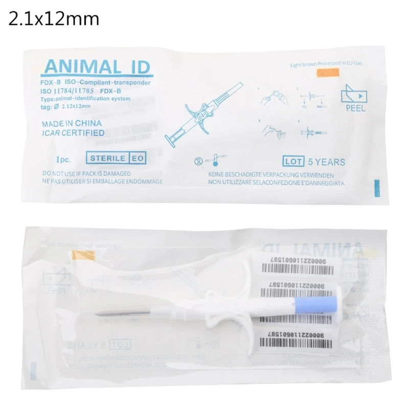 Itlar va mushuklar uchun Pet Microchip Implant Veterinariya Manage eme