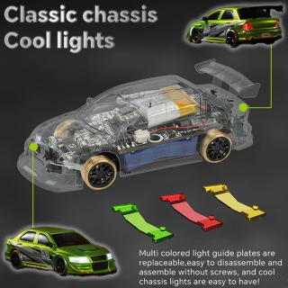 Turbo Racing 1:76 C66 Drift RC Car с гироскопическим радио, полностью пропорциональные игрушки с дистанционным управлением, настольные игрушки RTR для детей и взрослых