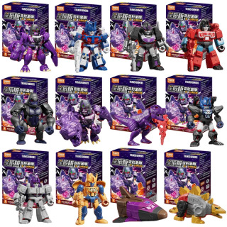 Фигурка Transformers Blokees Defender - Гримлок, Диноботы, Старскрим, Оптимус Прайм, Коллекционный Робот, Фигурка Для Сборки