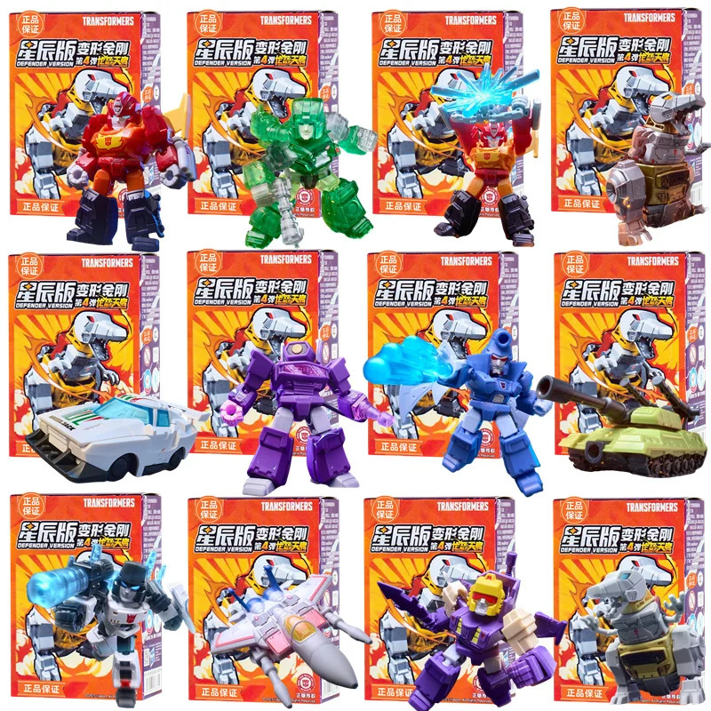Фигурка Transformers Blokees Defender - Гримлок, Диноботы, Старскрим, Оптимус Прайм, Коллекционный Робот, Фигурка Для Сборки